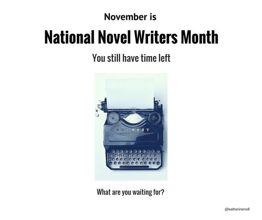 National Novel Writer's Month 