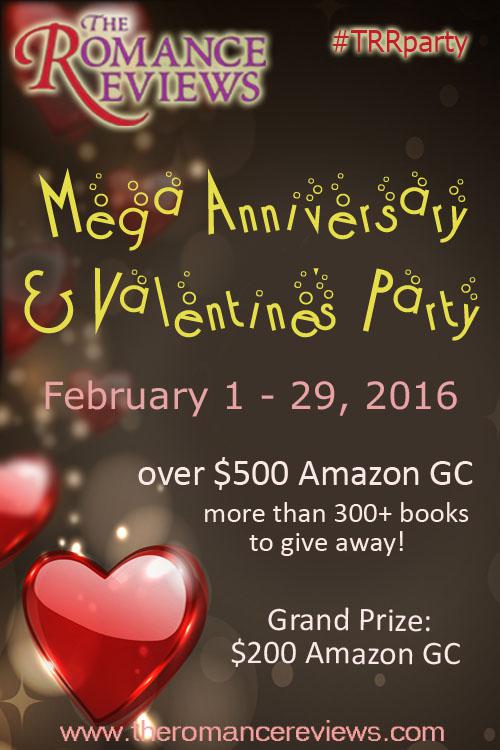The Romance Reviews’ Mega Anniversary and Valentine's Party in February